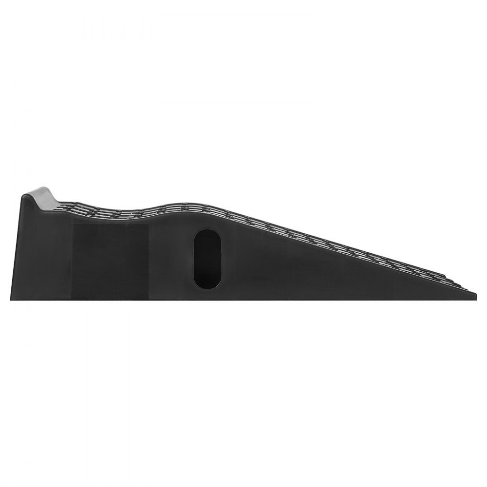 Autorampen Auffahrrampen 2 Stück 155 mm Hubhöhe, tragbare KFZ-Servicerampen für Wartung in der Garage & Ölwechsel & Reparatur von LKWs, 1474 kg (pro Rampe) belastbare Auffahrhilfe schwarz