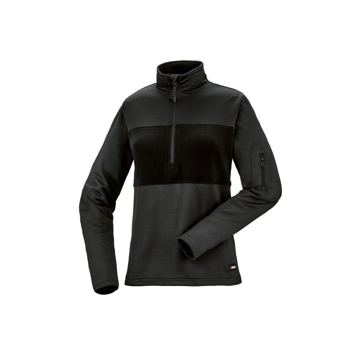 PARKSIDE® Women's Thermal Fleece Troyer (Black, M(40/42))
