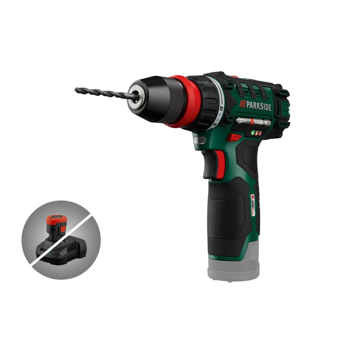PARKSIDE® 12V Akku-Bohrschrauber PBSA 12 E4 (ohne Akku und Ladegerät)