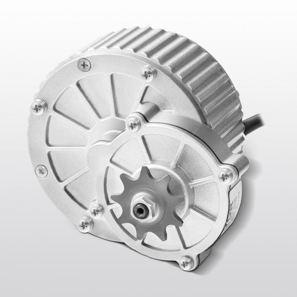 450W Brushed DC Electric Motor - 36V 3000RPM Motor with Upgraded Speed ​​Controller and Twist Grip Throttle Set, Electric Motor for Go Karts, E-Bikes, Motorcycles, Scooters