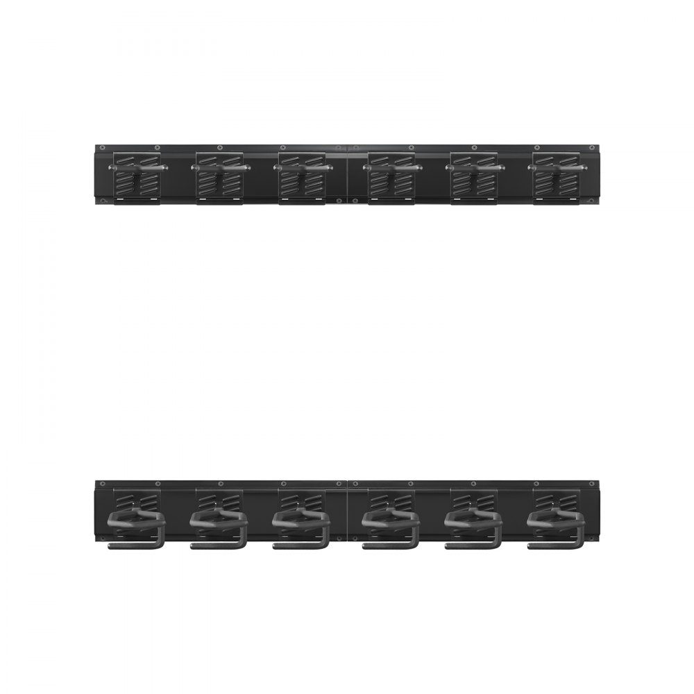 Gun Wall Mount for 8 Rifles (Shotguns), Adjustable Carbon Steel Rifle Holder, Gun Holder with Screws, Gun Storage, Gun Rack for Home, Garage, Shop, Hunting Lodge