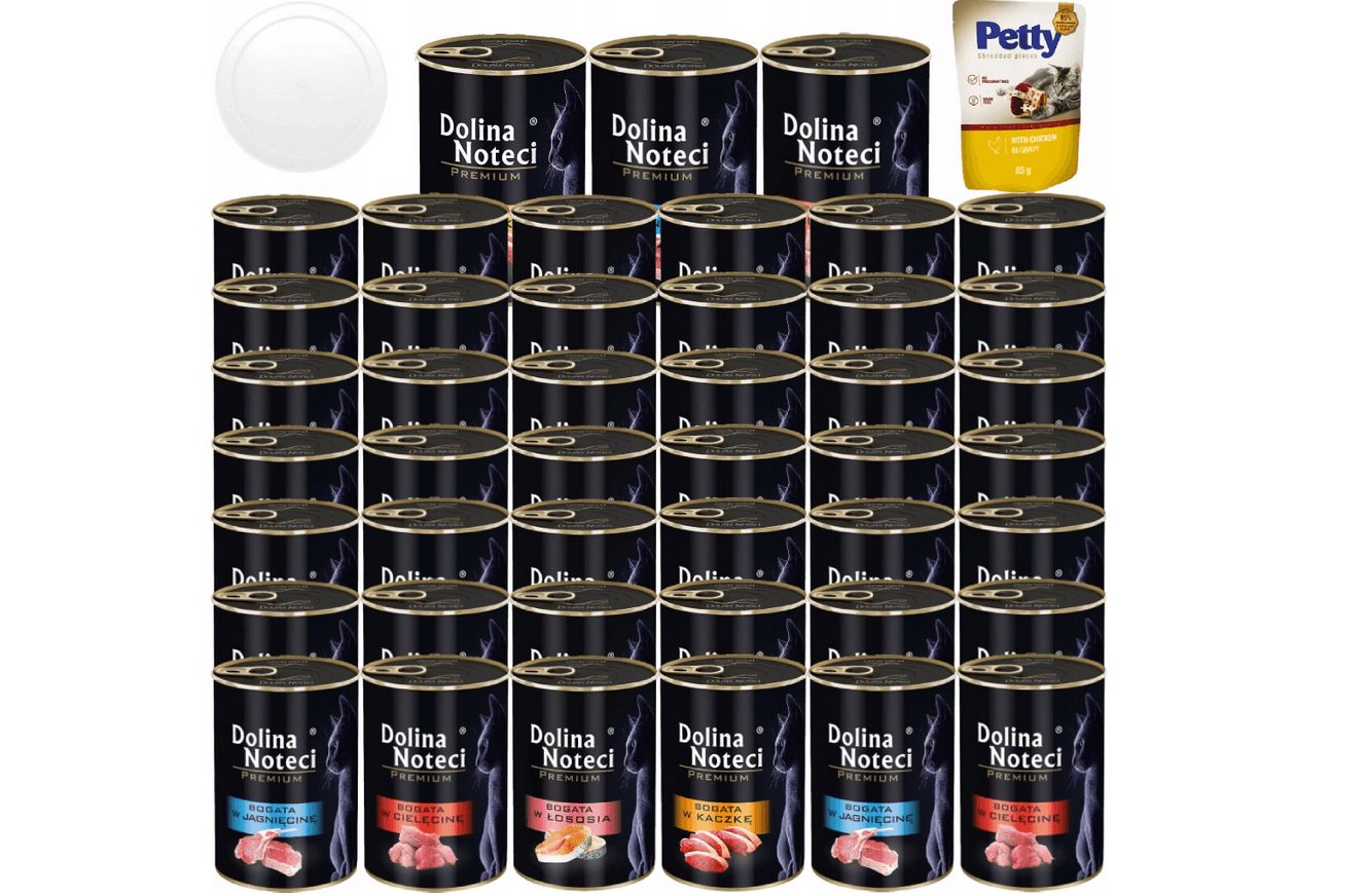 Croquettes PREMIUM pour chat 45x400g en MIX