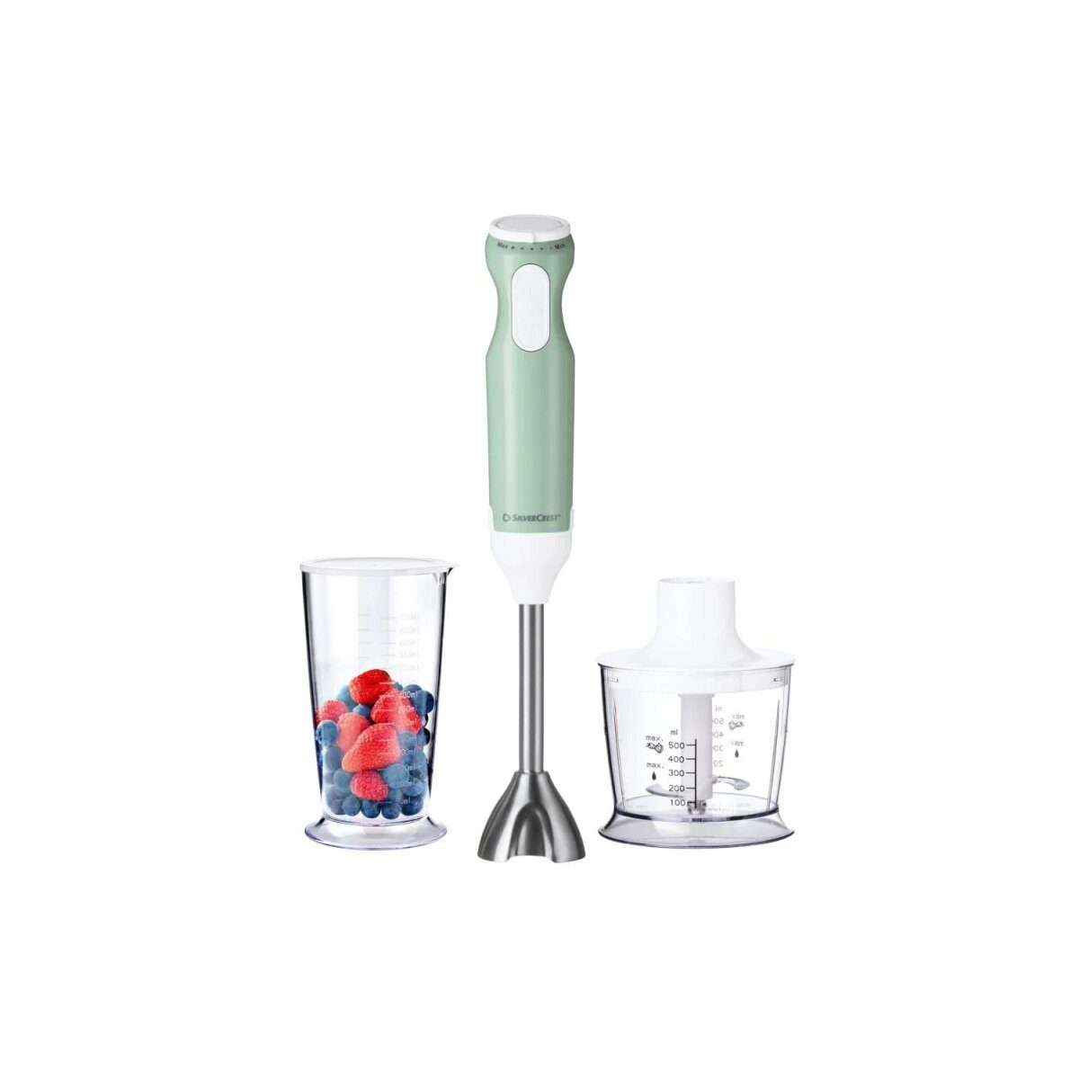 SILVERCREST® hand blender set “SSMS 600 G1”, 4 pieces