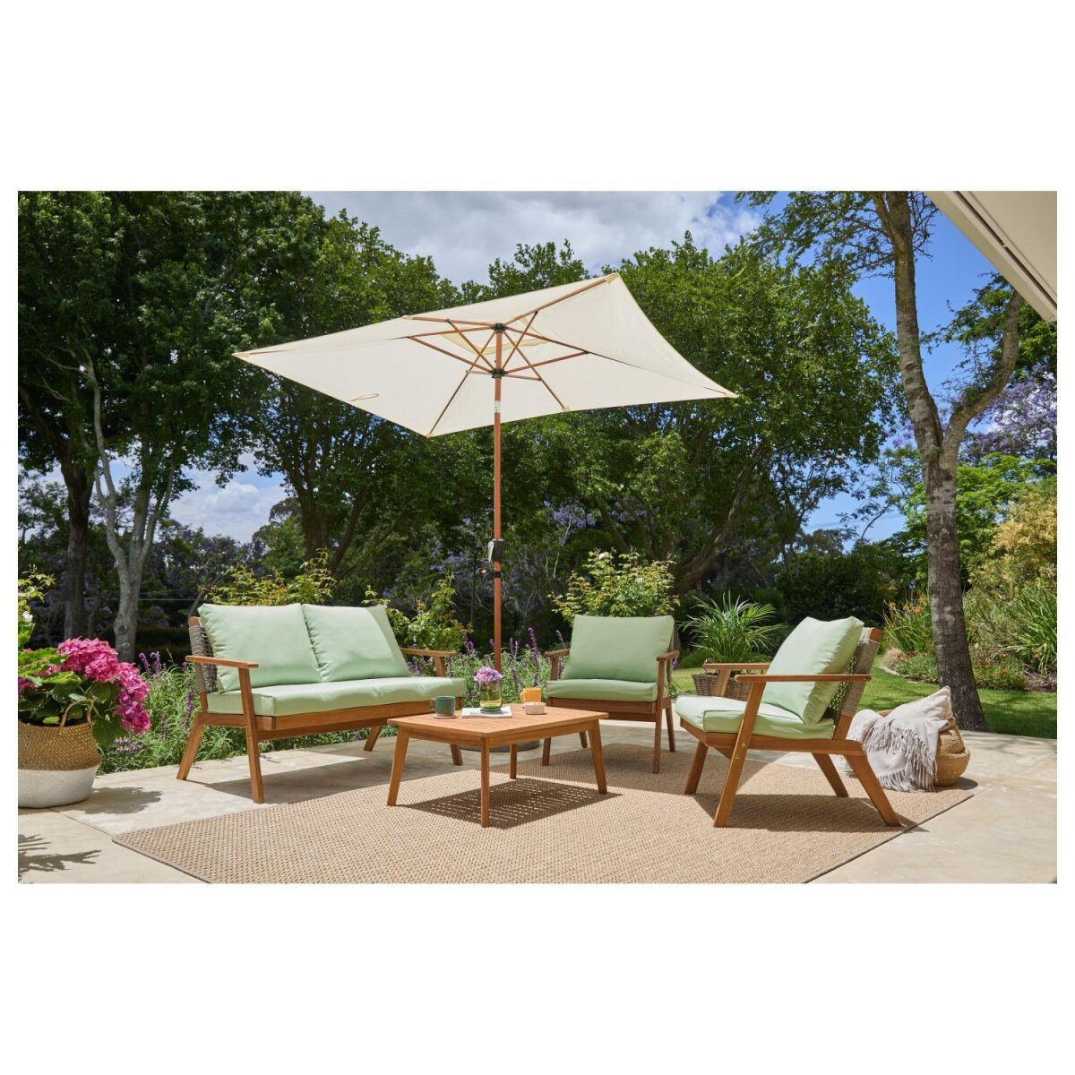 LIVARNO® parasol, white