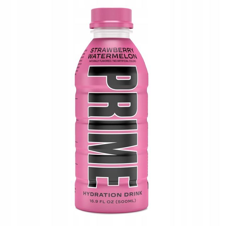 6x Prime Hydratatie - Sportdrank Aardbei Watermeloen VS 500ml