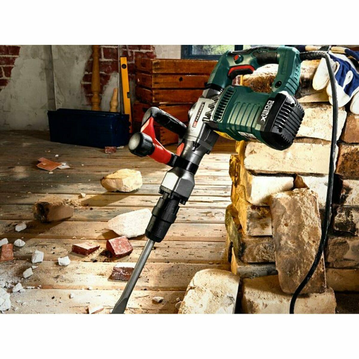 Marteau de démolition PARKSIDE PAH 1300 B2 1300 W 15 Joule 3800/min