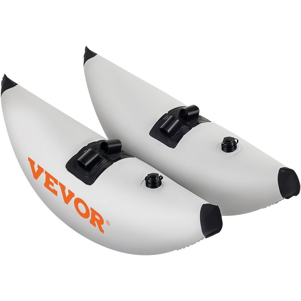 Kajak Outrigger-stabilisator 7-8ft verstelbare lengte waterfietsen 14" breedte vlotterstabilisatorset 2-delige wildwaterkajak drijvende PVC-balansaccessoires voor opblaasbare kanoboten