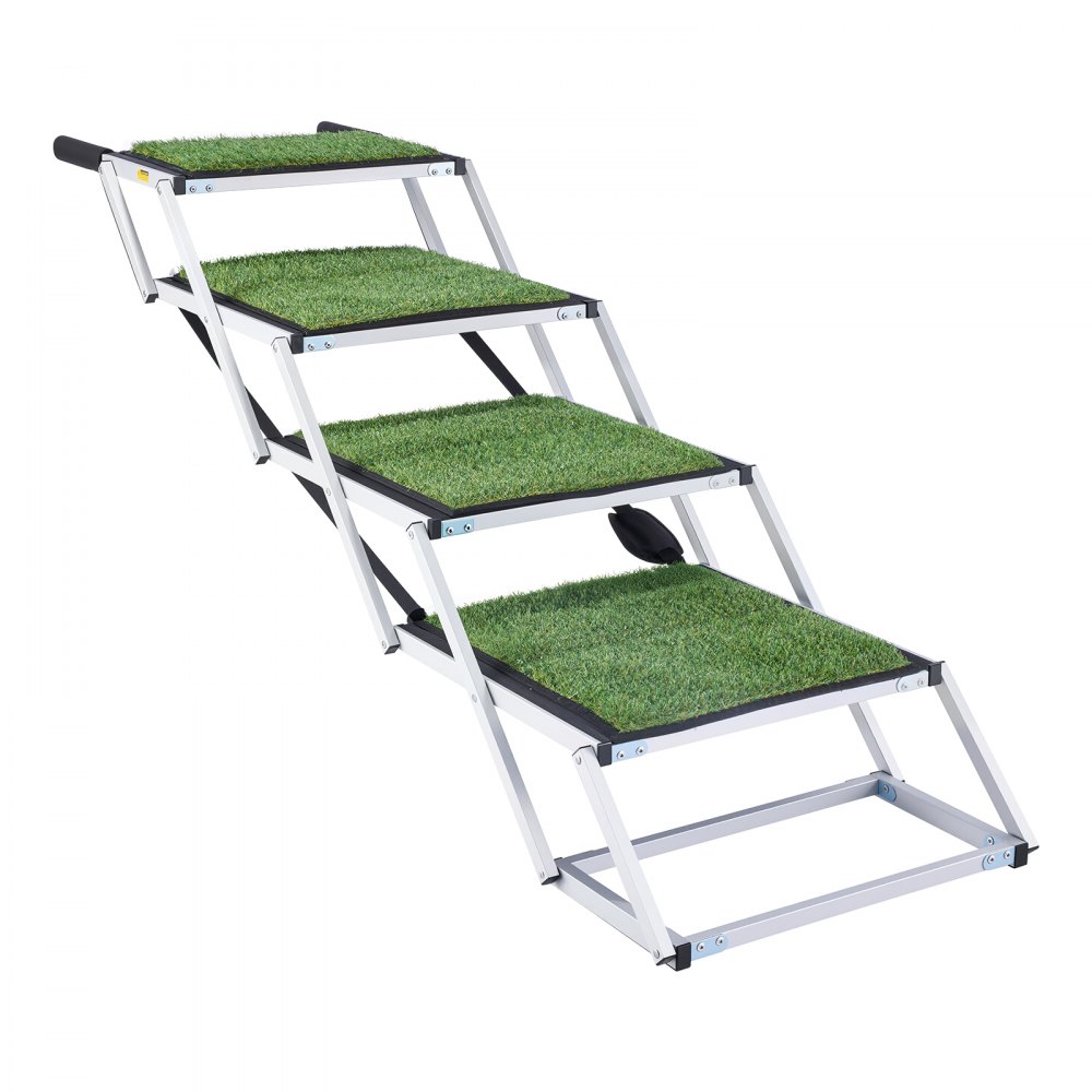 Hundetreppe Auto klappbar 4-stufig, extra breite Hunderampe für große Hunde mit rutschfester Oberfläche, tragbare Einstiegshilfe für Auto, SUV, LKW, Hochbett, Sofa, belastbar bis 90 kg Hundetreppe Auto klappbar 4-stufig, extra breite Hunderampe für große Hunde mit rutschfester Oberfläche, tragbare Einstiegshilfe für Auto, SUV, LKW, Hochbett, Sofa, belastbar bis 90 kg