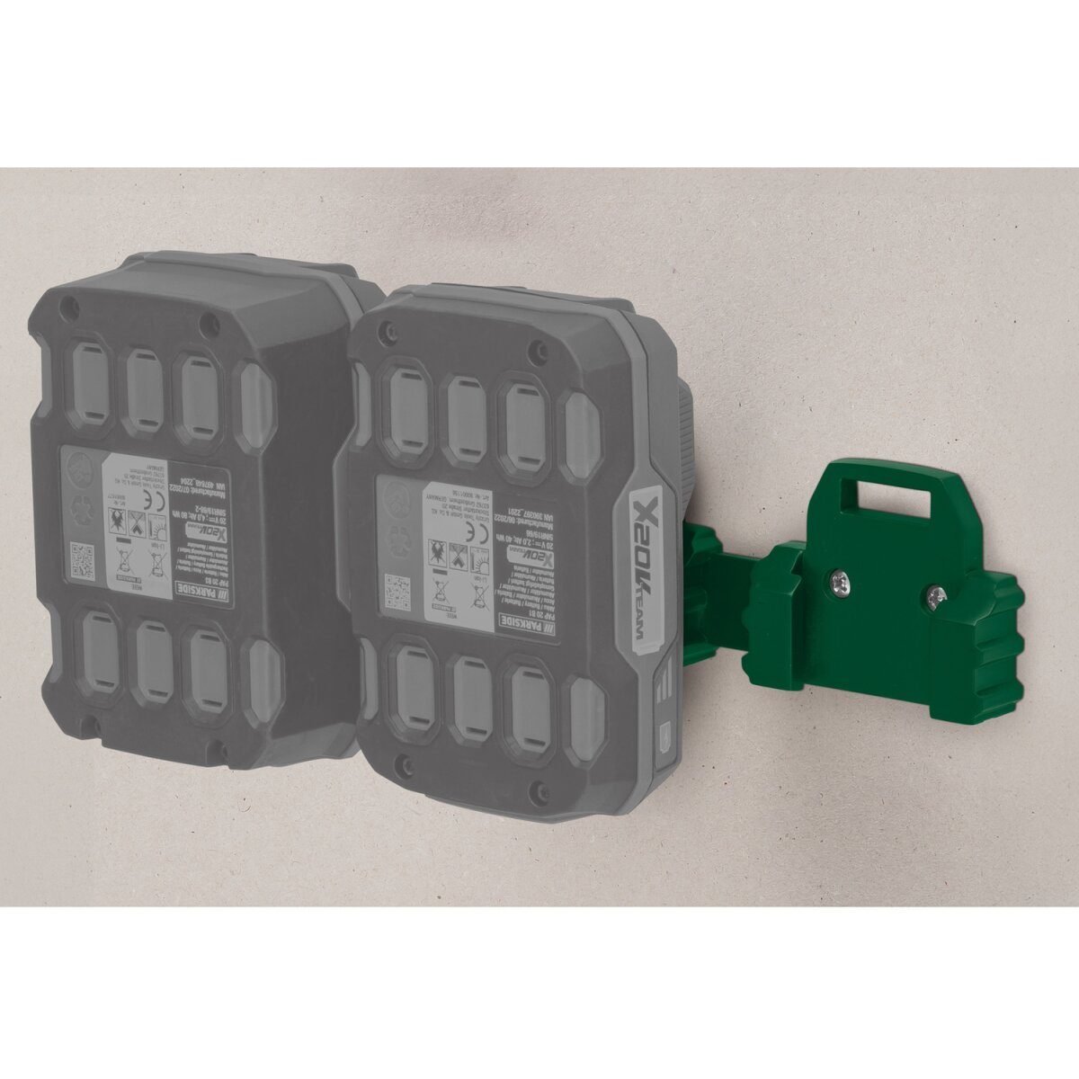 Support mural PARKSIDE® pour outils/batteries, en plastique