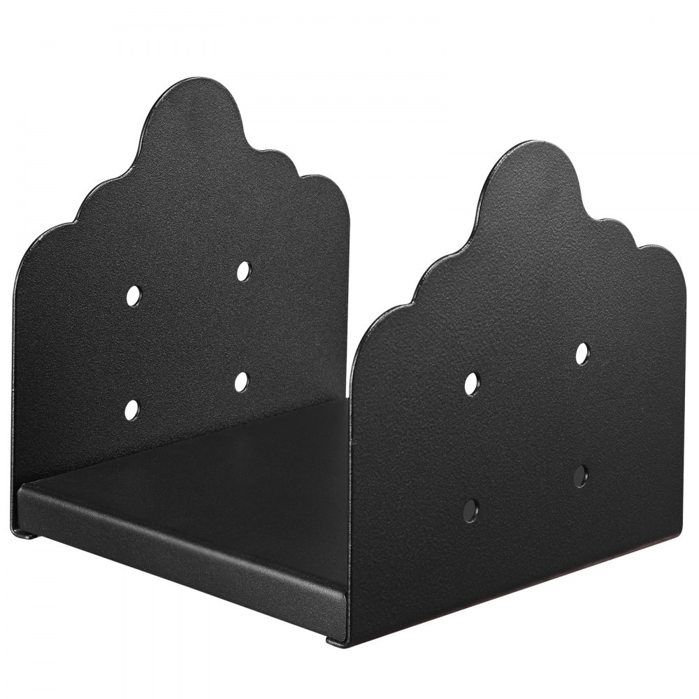 Support de poteau, 2 pièces, dimensions intérieures 200x190 mm pour poteaux 203,2x190/190x190 mm, manchon à visser en acier au carbone, idéal pour support de garde-corps de terrasse de tonnelle, plaque de base de pont, noir Support de poteau, 2 pièces, dimensions intérieures 200x190 mm pour poteaux 203,2x190/190x190 mm, manchon à visser en acier au carbone, idéal pour support de garde-corps de terrasse de tonnelle, plaque de base de pont, noir