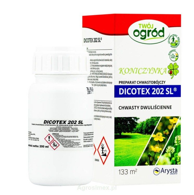 Votre trèfle de jardin Dicotex 202 SL 266m2 200ml