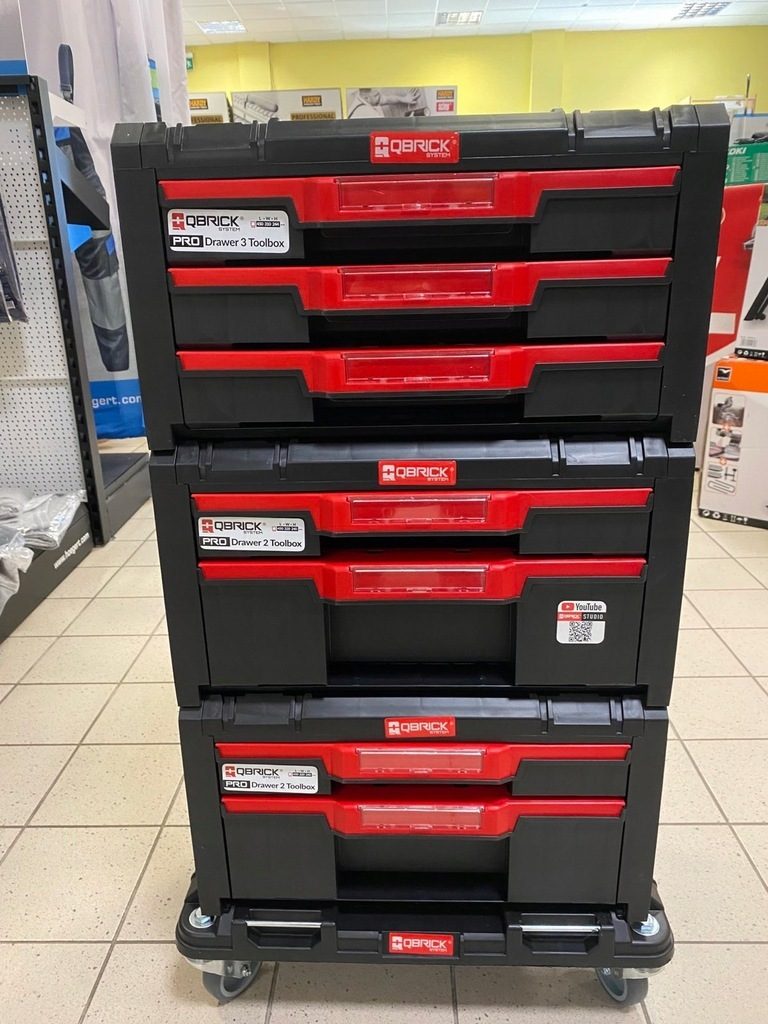 System case set tool case suitcase trolley workshop trolley storage Qbrick mobile workshop/service cabinet