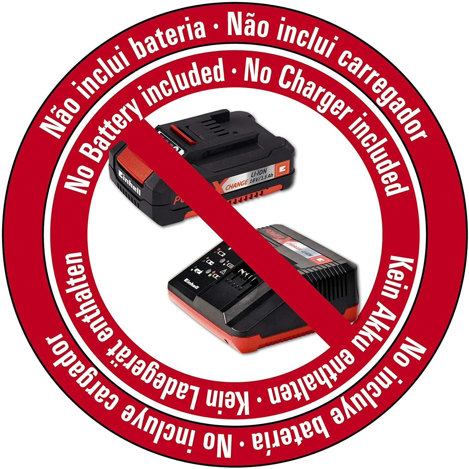 Radio alimentée par batterie Einhell TE-CR 18 Li – Solo (18 V, haut-parleur 90 mm, 10 emplacements mémoire de station, écran LCD, antenne intégrée, connexion AUX, sans batterie ni chargeur)