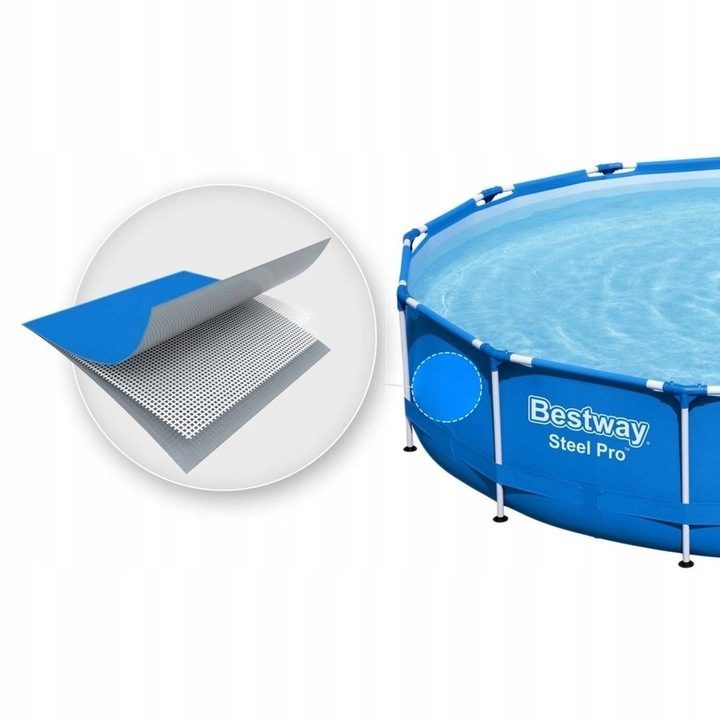 %SALE% XXL-Starterset Bestway Steel Pro Pool 19-teiliges Zubehör Outdoor Garten Badespaß 366x76