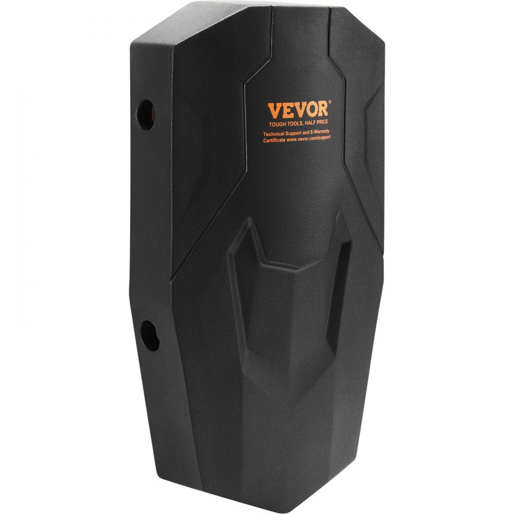 Fender-Set, 2 Fender, 21,6 x 40,6 cm, EVA-Bootsfender, horizontale oder vertikale Montage, Dockfender mit Polyesterseilen und Kabelschloss-Aufbewahrungstasche, UV-geschützter Bootsfender, schwarz