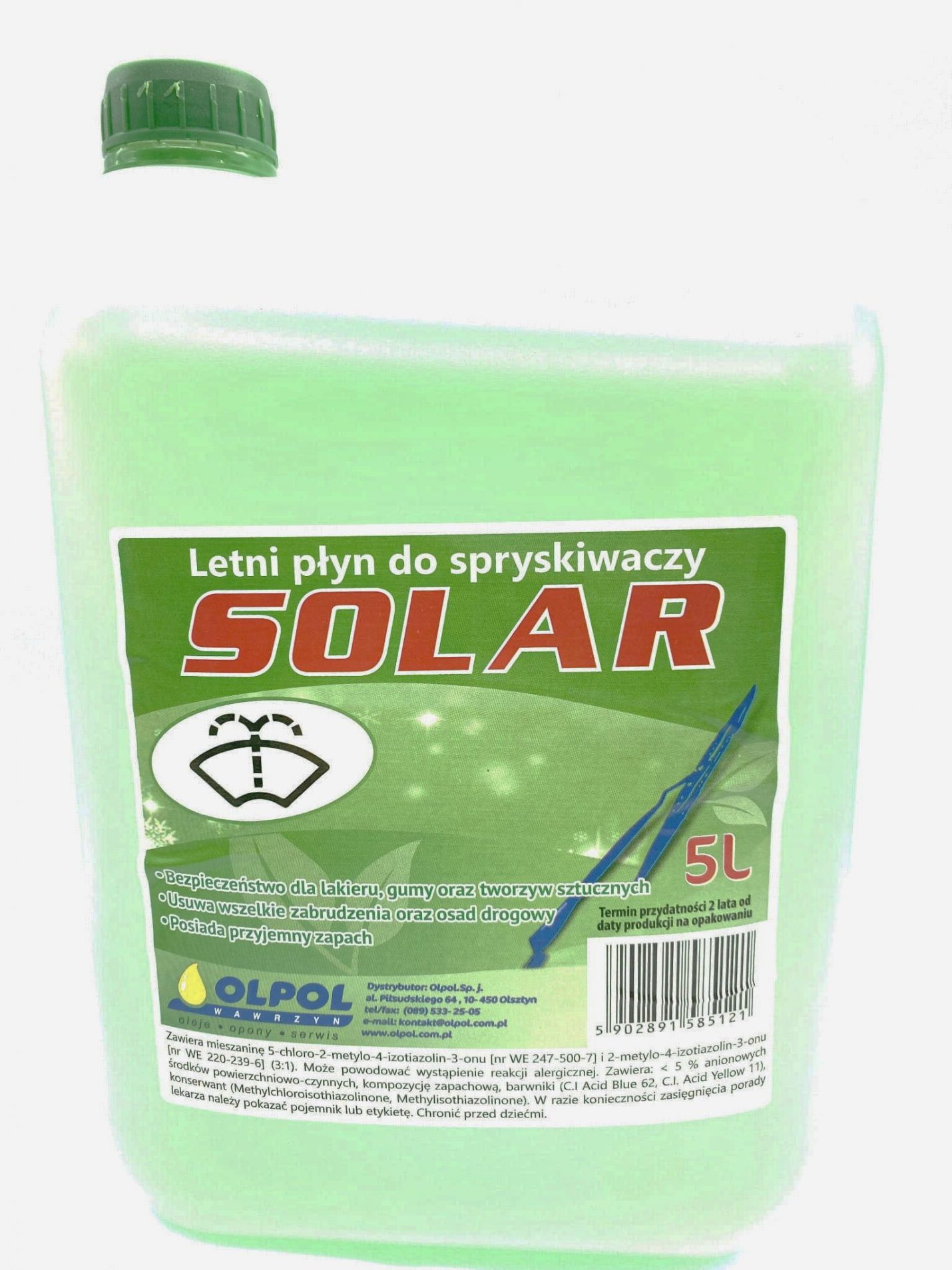 Olpol Solar Sommerwaschflüssigkeit 5l