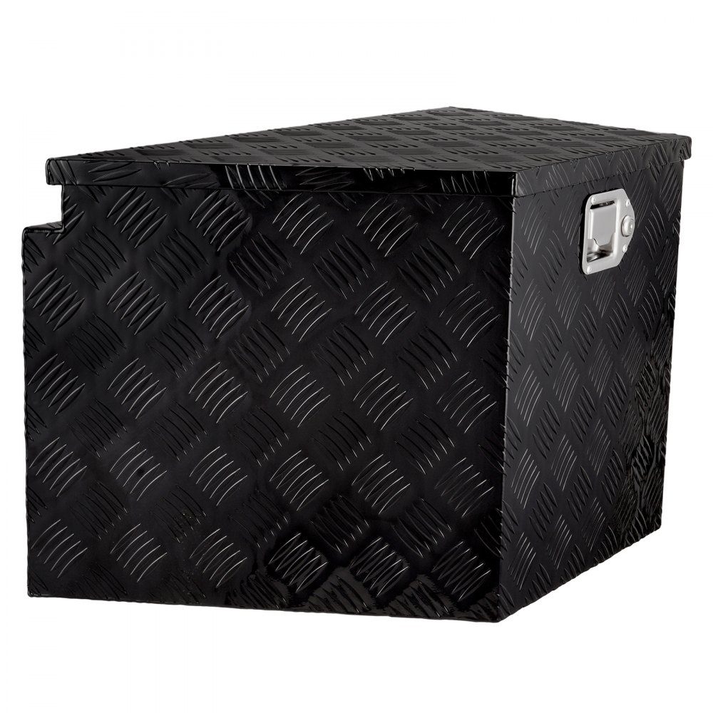 Trailer Tongue Box Trailer Tool Box 990x419x305mm Aluminum Alloy Trailer Box Storage with Lock and Key Trailer Tongue Tool Box for RV etc