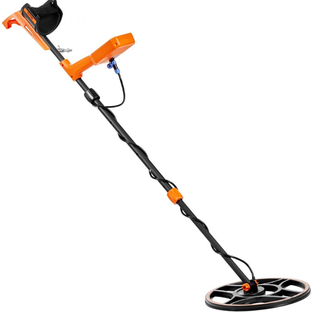 Metaaldetector professioneel, metaaldetector met zoekspoel van 30 cm, 7 modi, IP68 duikdiepte tot 3 m goudzoeker met verstelbare handgreep gouddetector inclusief precisie-lokalisatieapparaat voor Bluetooth-headsets