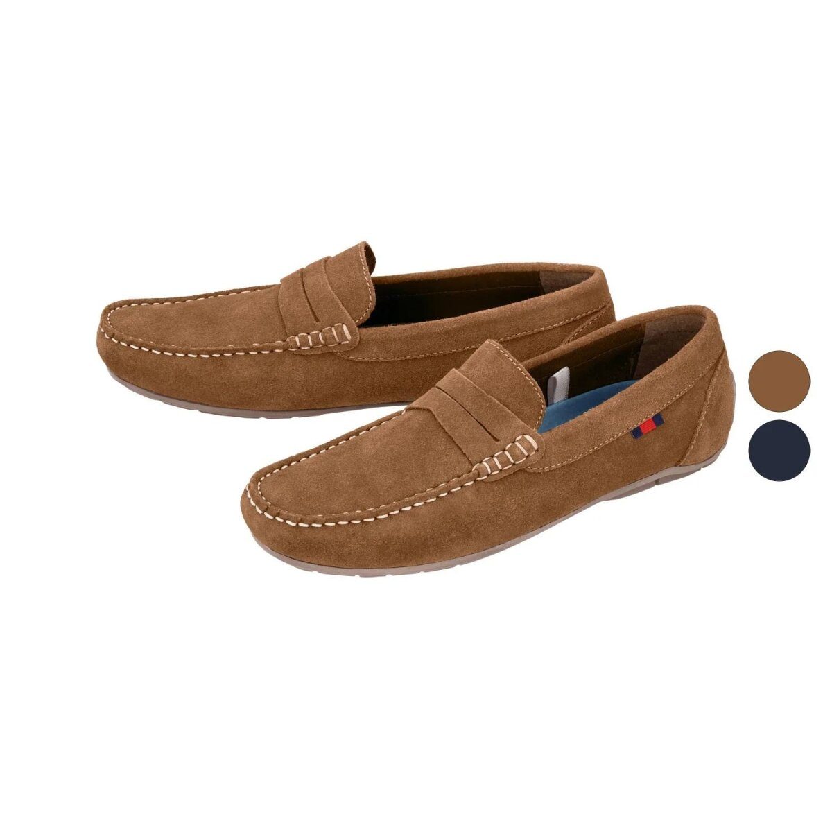 esmara Men men's leather moccasins
