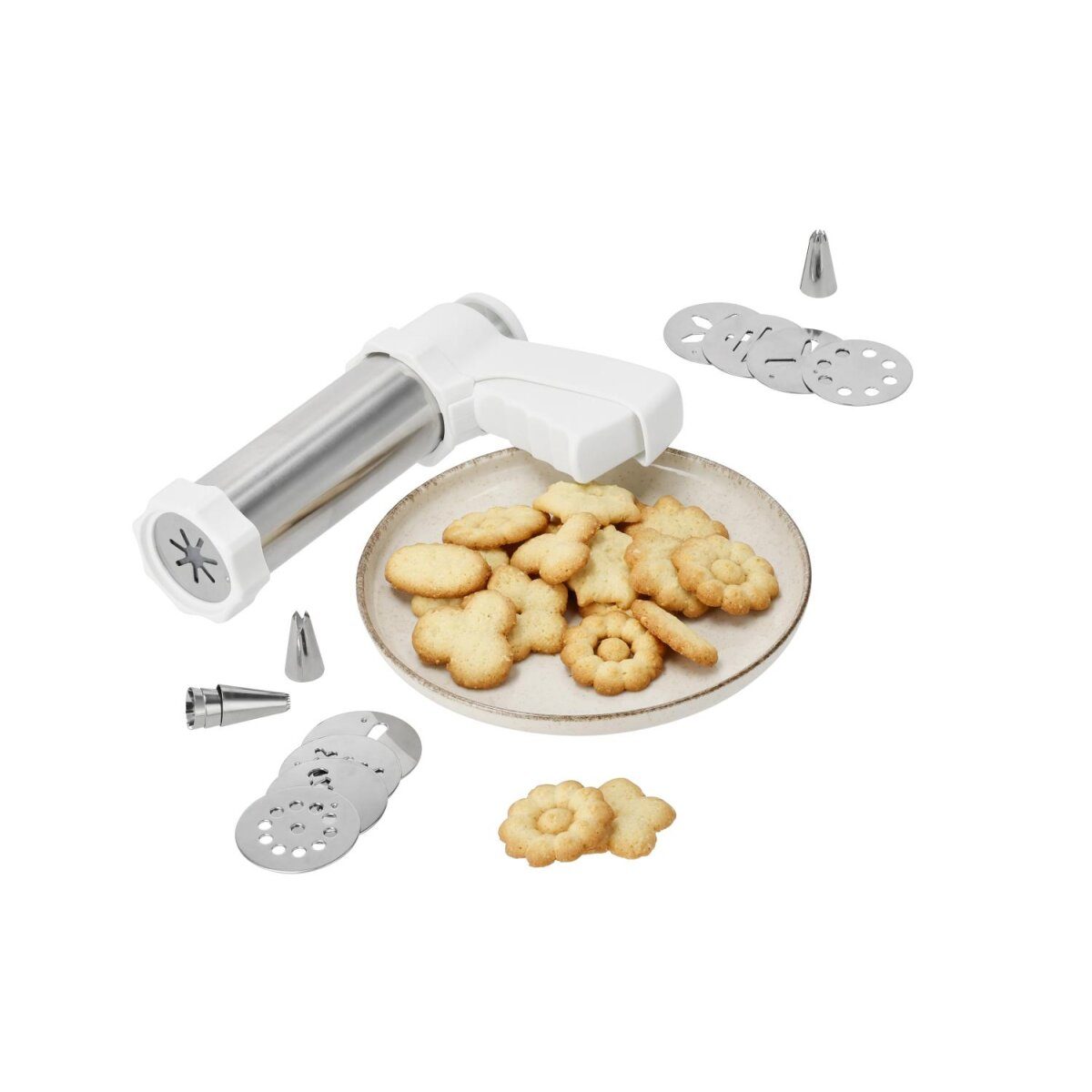 SILVERCREST® Gebäckpresse / Spritzbeutel-Set