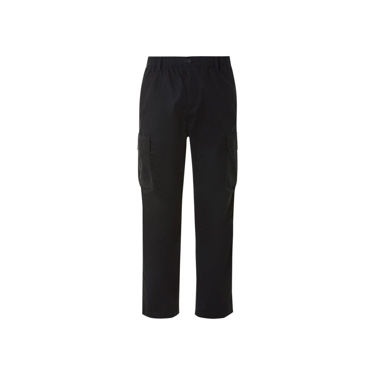 LIVERGY® men's cargo pants, M, black