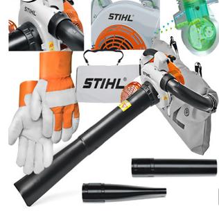 Stihl SH 86 benzinebladzuiger + professionele handschoenen (27,2 cm³)