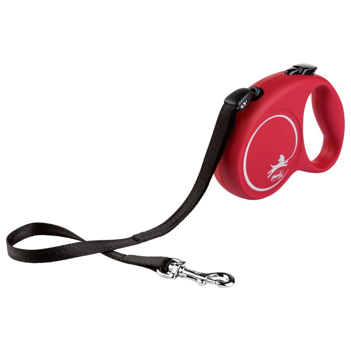 flexi retractable leash Fun, red