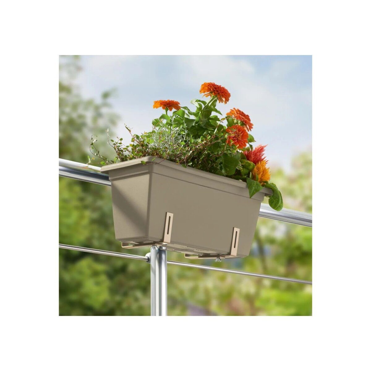PARKSIDE set de supports pour jardinières 2 pièces, beige