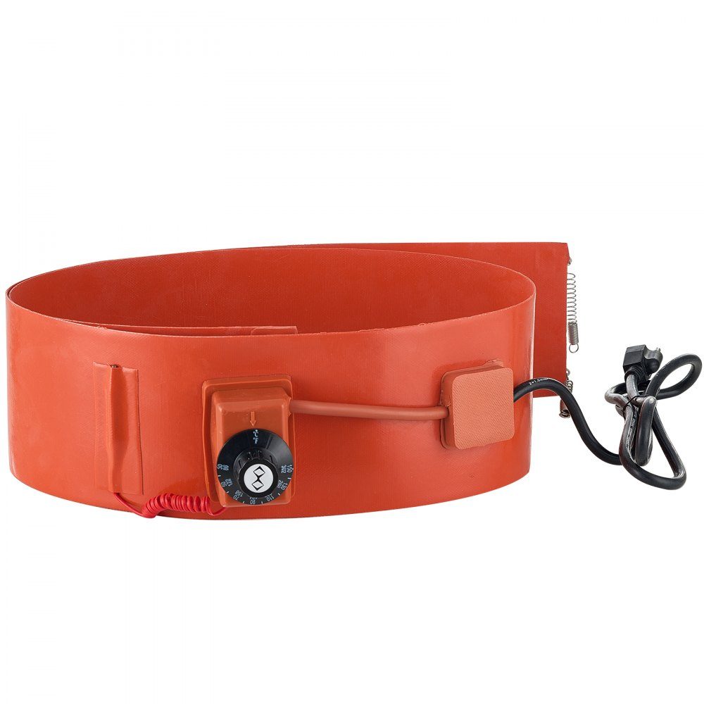 Bande chauffante à seau à Base métallique 208L, 1200W, 30 à 150 °C, réglable – Réf. HT-22848