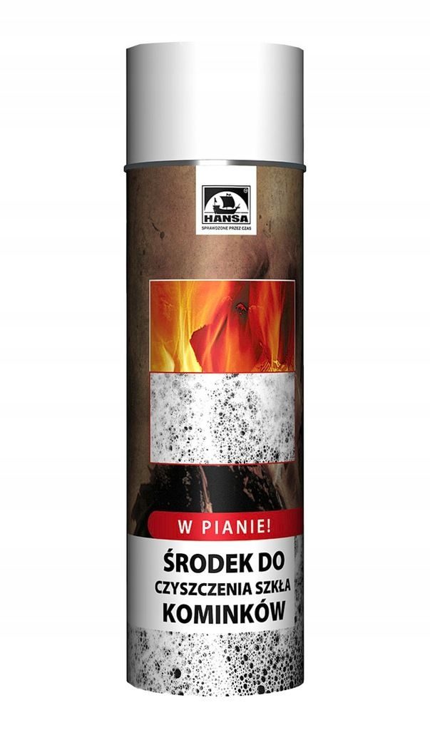 HANSA® Mocna pianka czyszcząca do szyby kominkowej i piekarnikowej - 500 ml