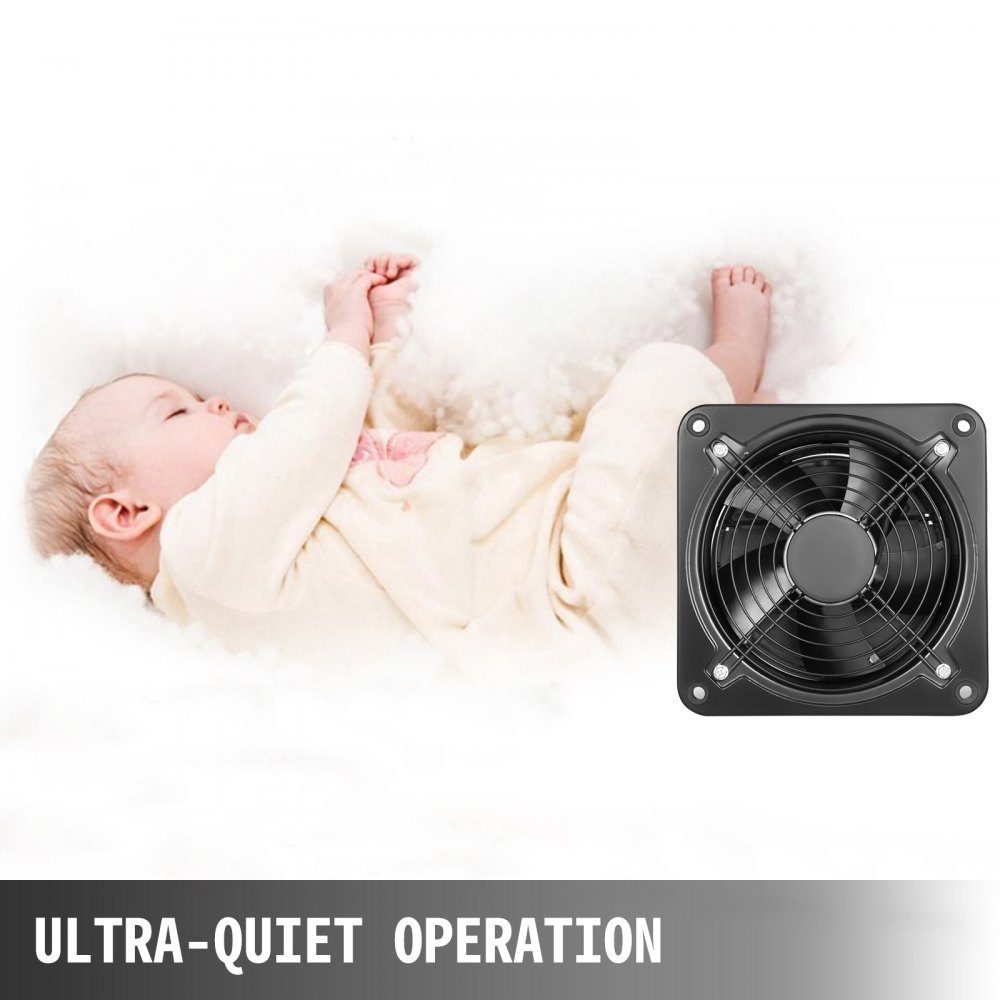 250-mm-Axialventilator, 50-Hz-Wandventilator, 2580-U/min-Wandventilator, 220-V-Axialventilator, Axialventilator, Wandventilator