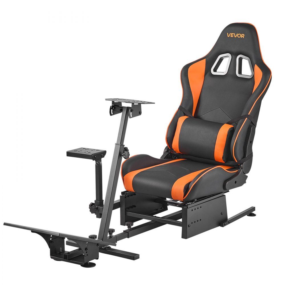 Lenkradständer, Rennradständer, Simulator-Cockpit, passend für Logitech G25, G27, G29, G920, G923, Thrustmaster T300RS, TX F458, T500RS, T3PA-PRO (F1/GT) und CSR-Pedale