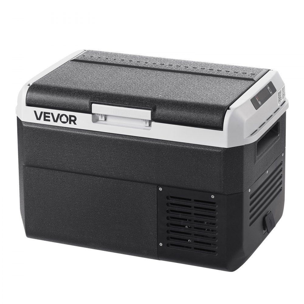 Compressor Cooler Box 25L Portable Car Fridge with Adjustable Temperature & App Control Refrigerator 12/24V DC and 100-240V AC for Outdoor Camping Trips and RVs
