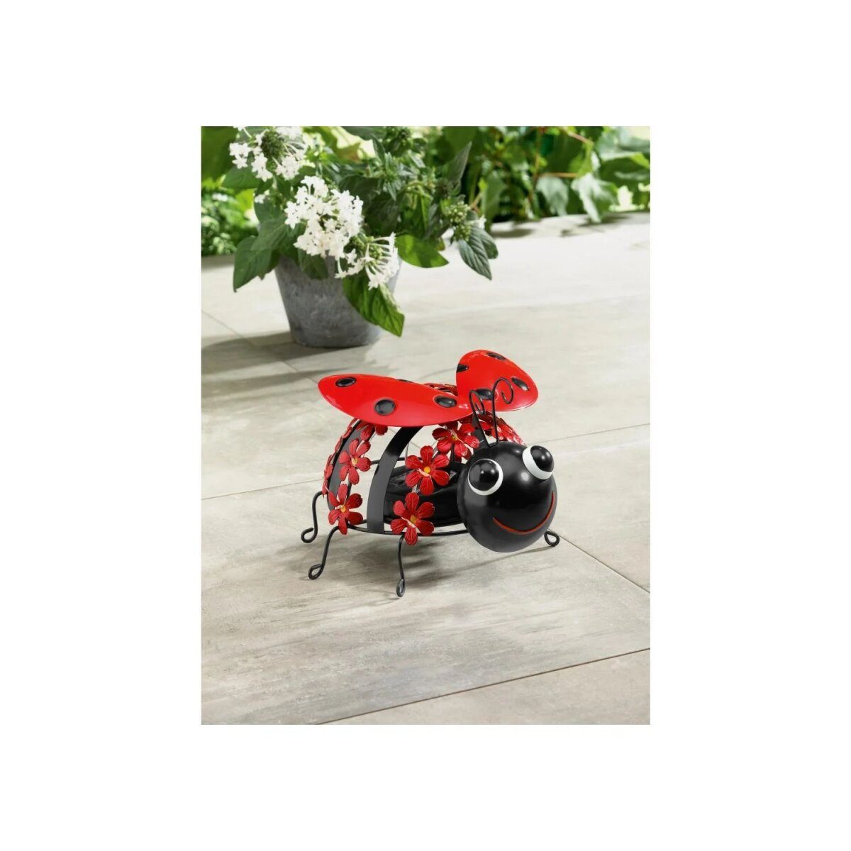 LIVARNO home LED garden figures, with solar-powered LEDs (ladybug)