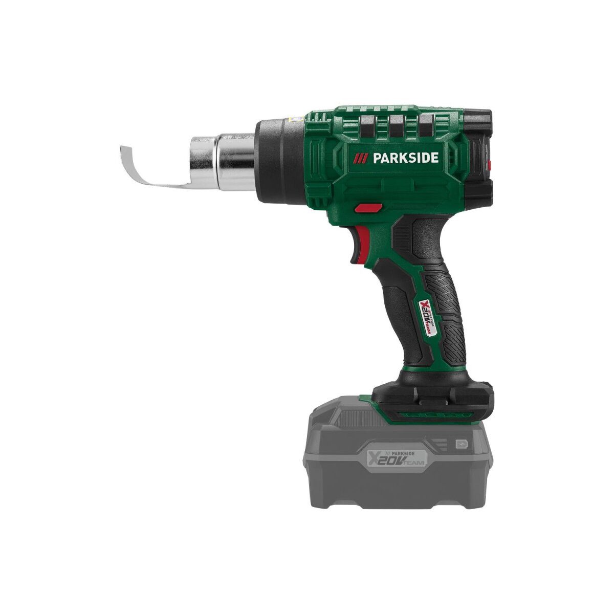 Bezprzewodowa dmuchawa gorącego powietrza PARKSIDE® 20 V „PHLGA 20-Li D3”, bez akumulatora i ładowarki