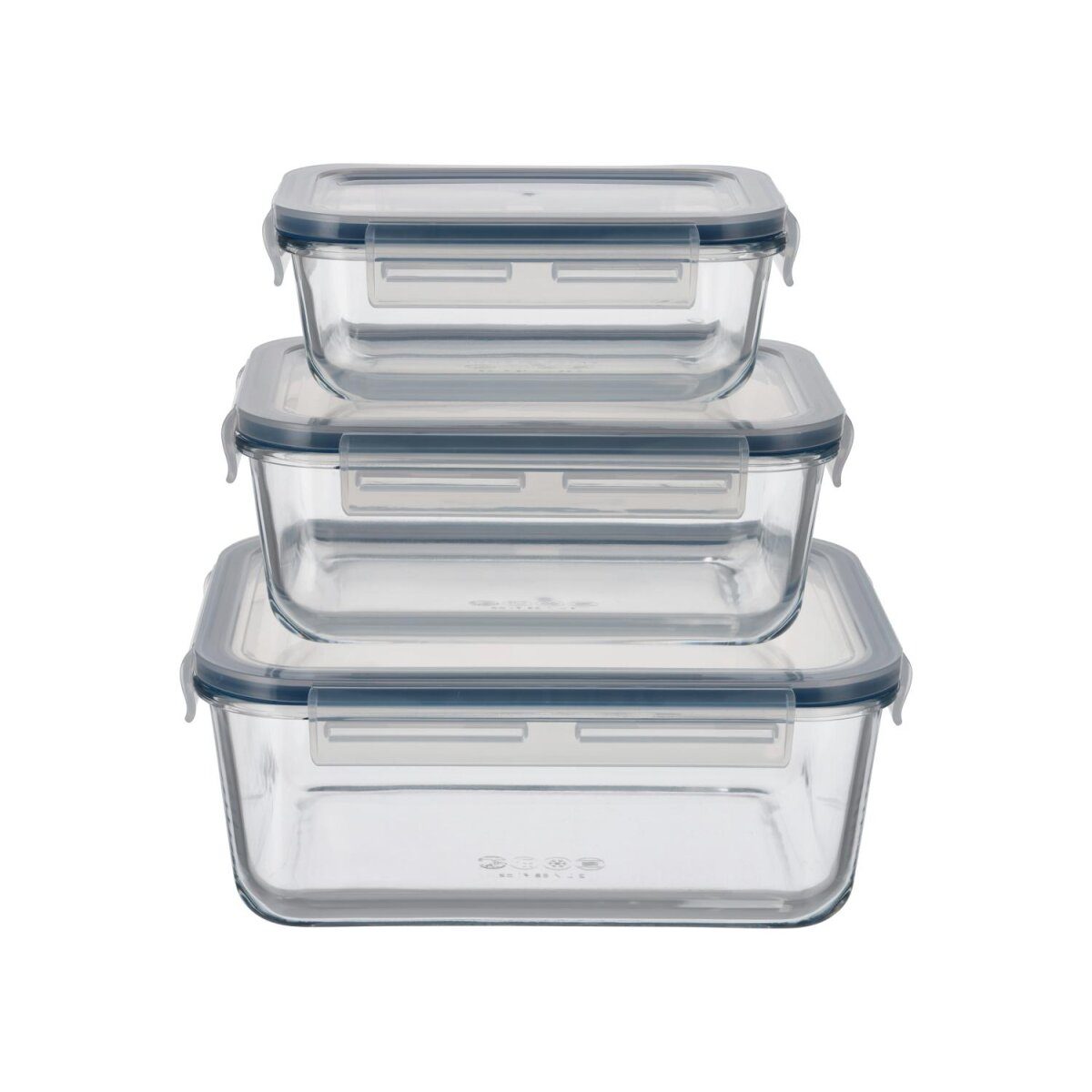 Ensemble de contenants de conservation alimentaire SILVERCREST®, 3 pièces