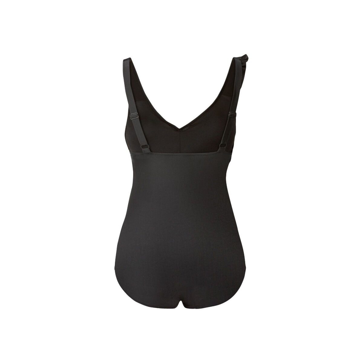 ESMARA® Umstandstankini / Badeanzug Damen, mit Elasthan (schwarz, 38)