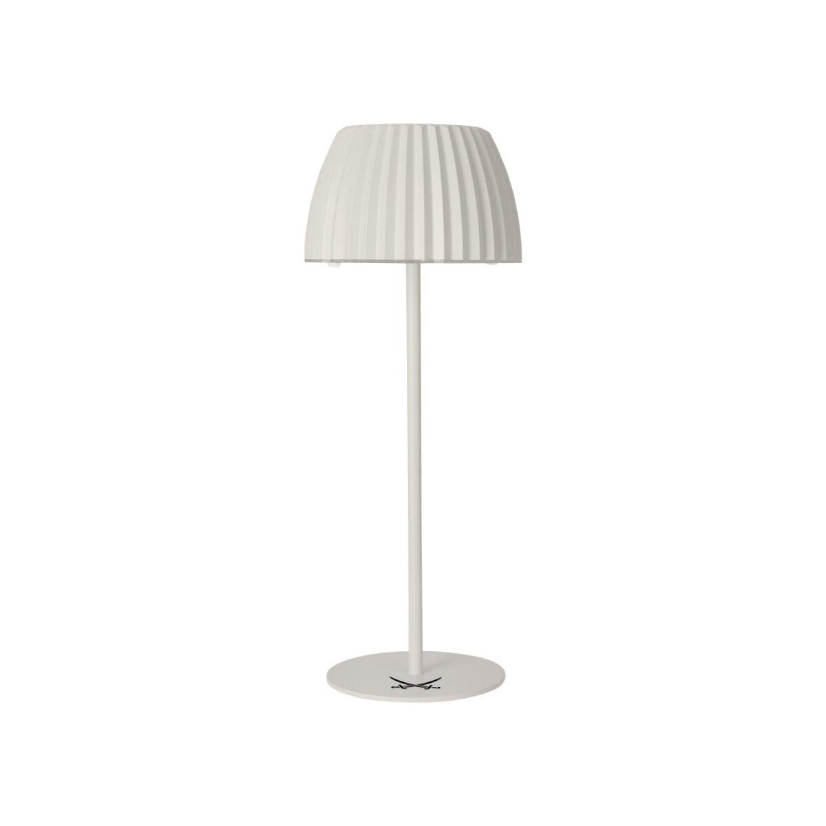 SANSIBAR LED-Akku-Tischleuchte mit USB und Touchdimmer (Beige)