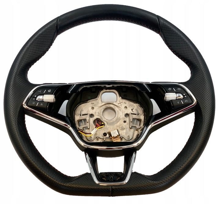 Skoda Octavia 4 RS leather steering wheel shift paddles 5E3419093AR WITHOUT AIRBAG