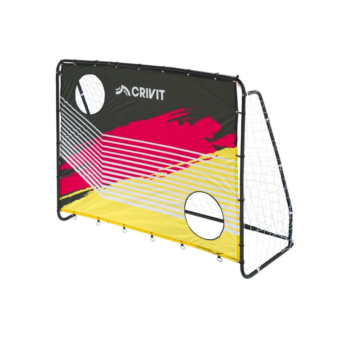 CRIVIT Fußballtor mit Torwand