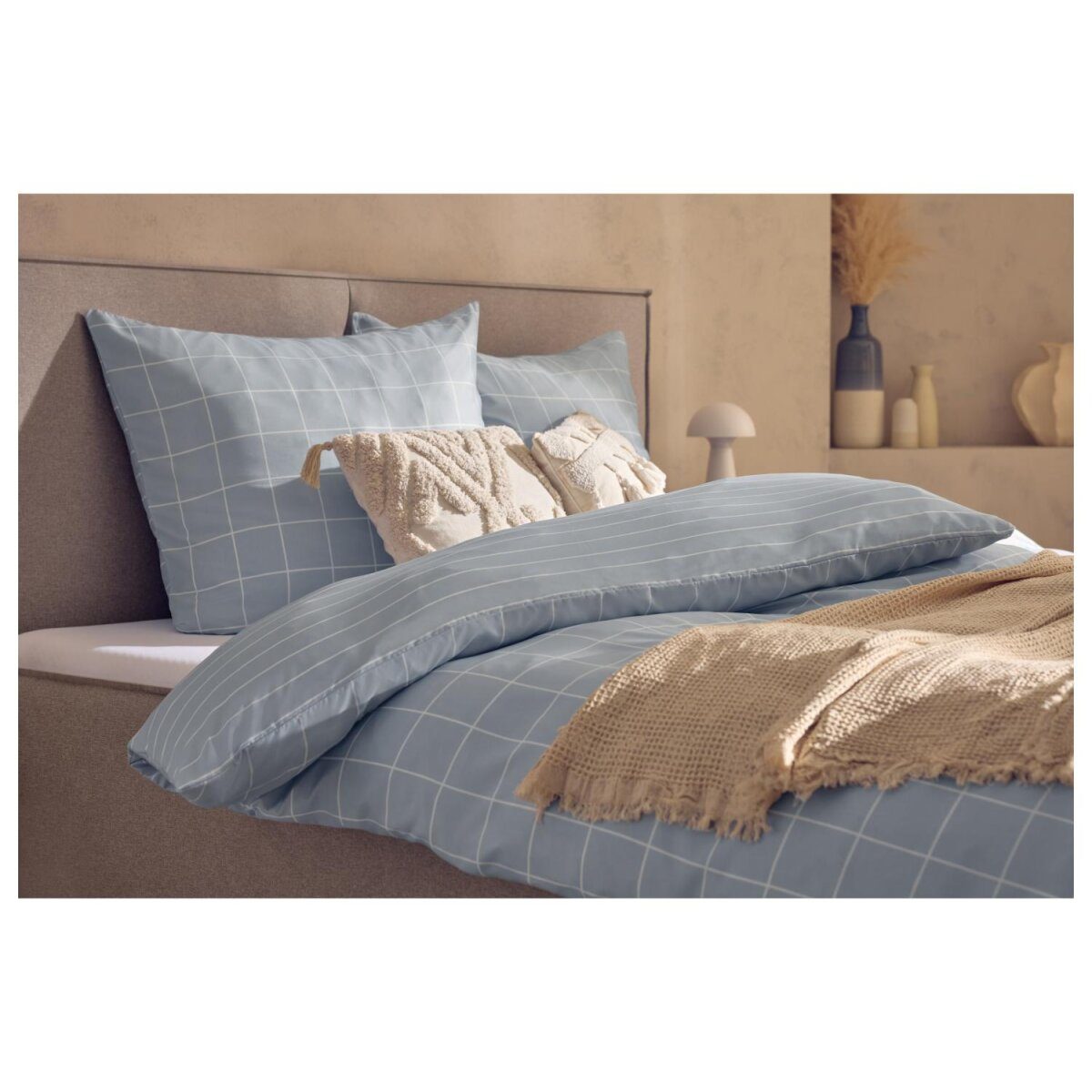 LIVARNO® Jersey-Spannbettlaken, 90-100 x 200 cm, weiß