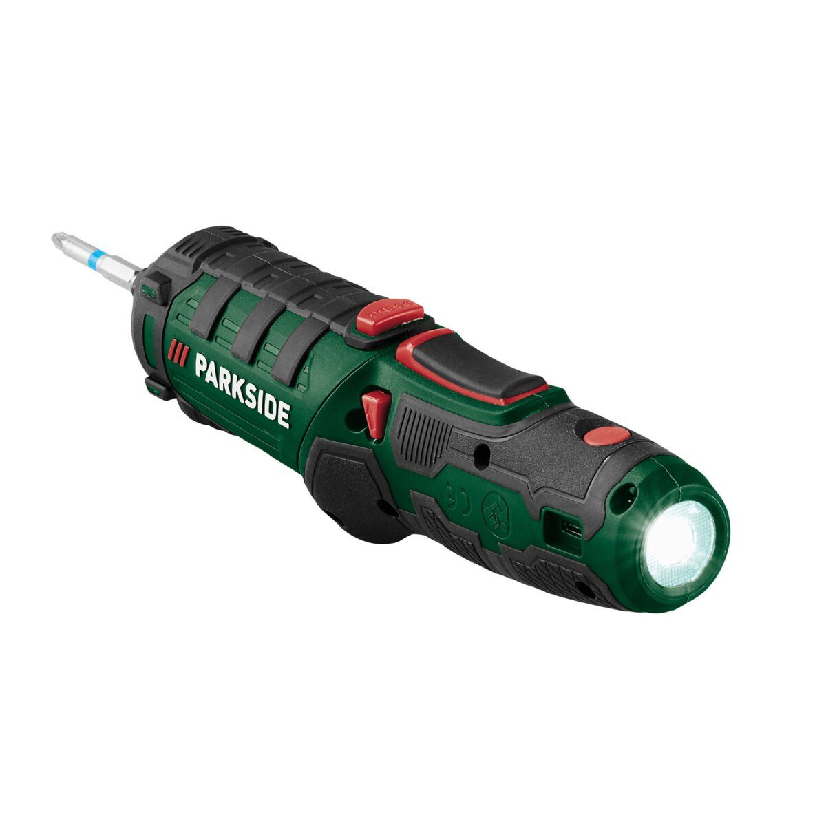 PARKSIDE® 4 V cordless screwdriver »PSSA 4 B2«, rotating handle