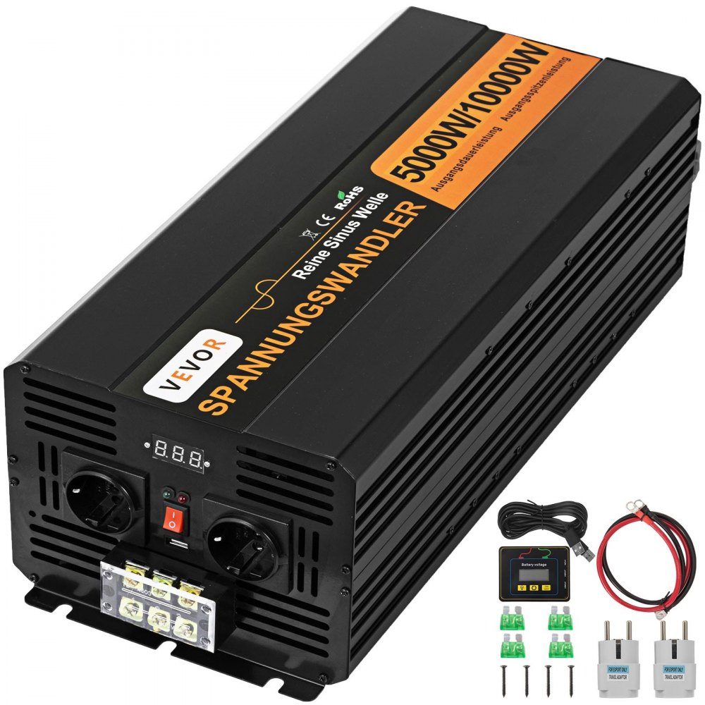 230V voltage converter inverter, 5000W pure sine wave inverter, 24V DC pure sine wave power, pure sine wave inverter