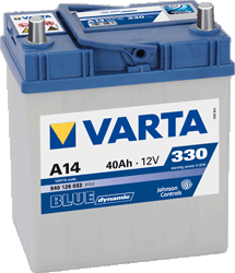 VARTA ZILVER 40AH 330A (A14) – Artikelnr. 40950321 – Art.-Nr. HT-47221