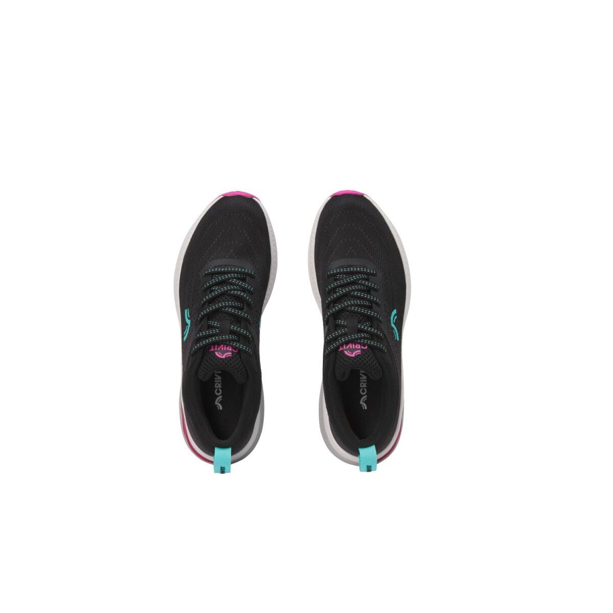 Chaussures de course pour femmes CRIVIT, avec semelle intercalaire amortissante en EVA