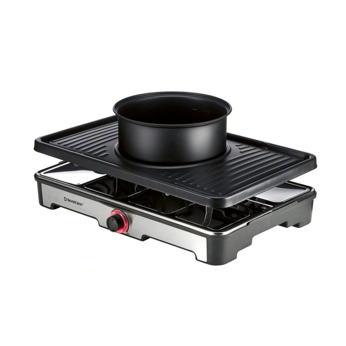 SILVERCREST® premium fondue raclette grill combination SRGF 1400 A3