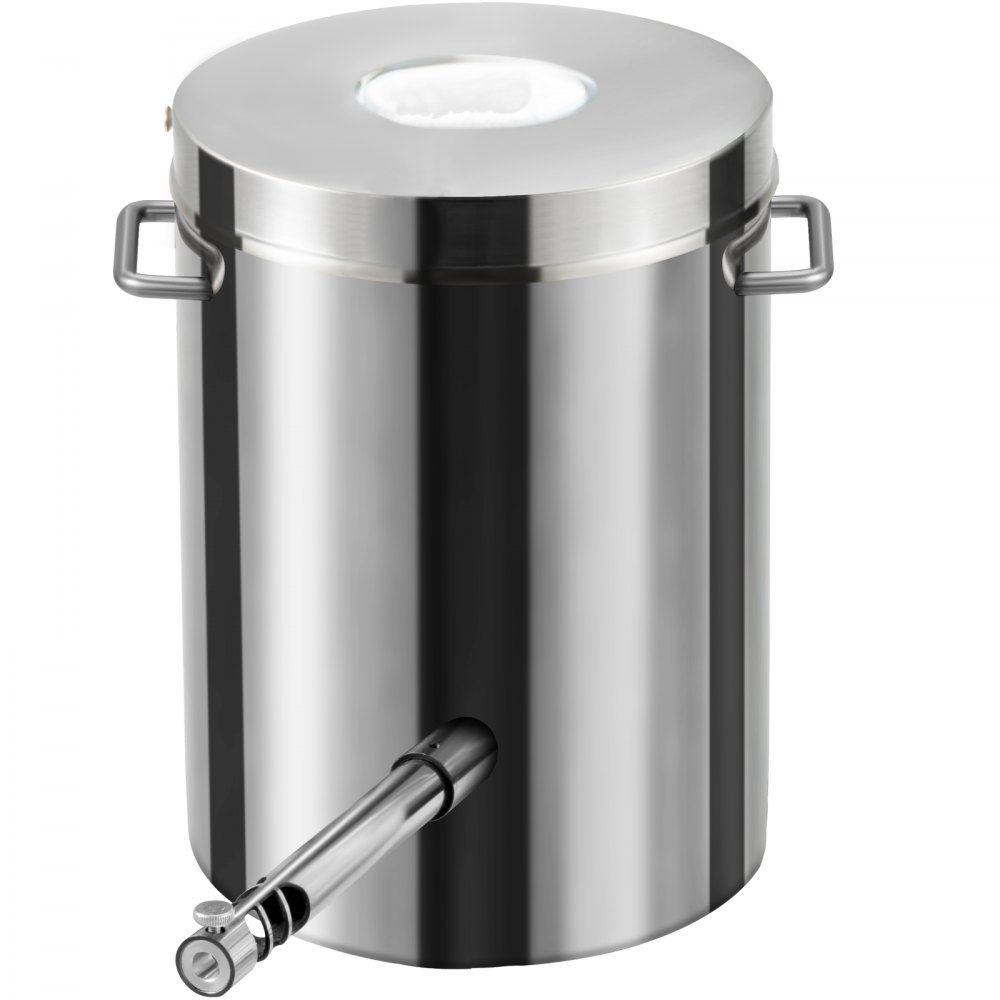 Schmelzofen Propan Metallschmelzofen 6 kg, Edelstahlschmelzofengas 1482 ℃ inkl. 1 x Brenner, 1 x Tiegel, Schmiedemesser, Schmiedeset für Kupfer, Aluminium, Gold, Silber usw