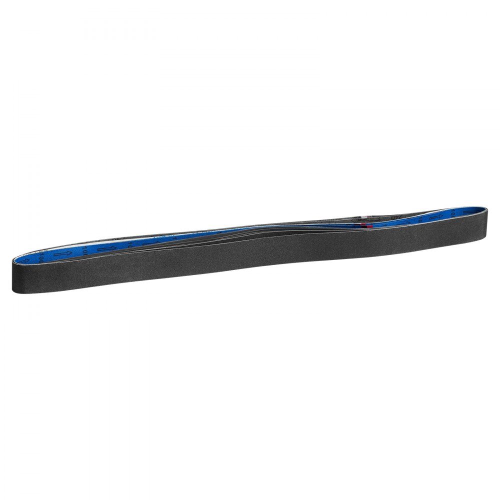 Schleifbänder, 50x1830mm, 6 Stück (Körnung 120/240/400/600/800/1000), aus Siliziumkarbid, Bandschleifpapier Bandschleifer, für Metallbearbeitung, Verbundwerkstoffe & Kunststoffveredelung