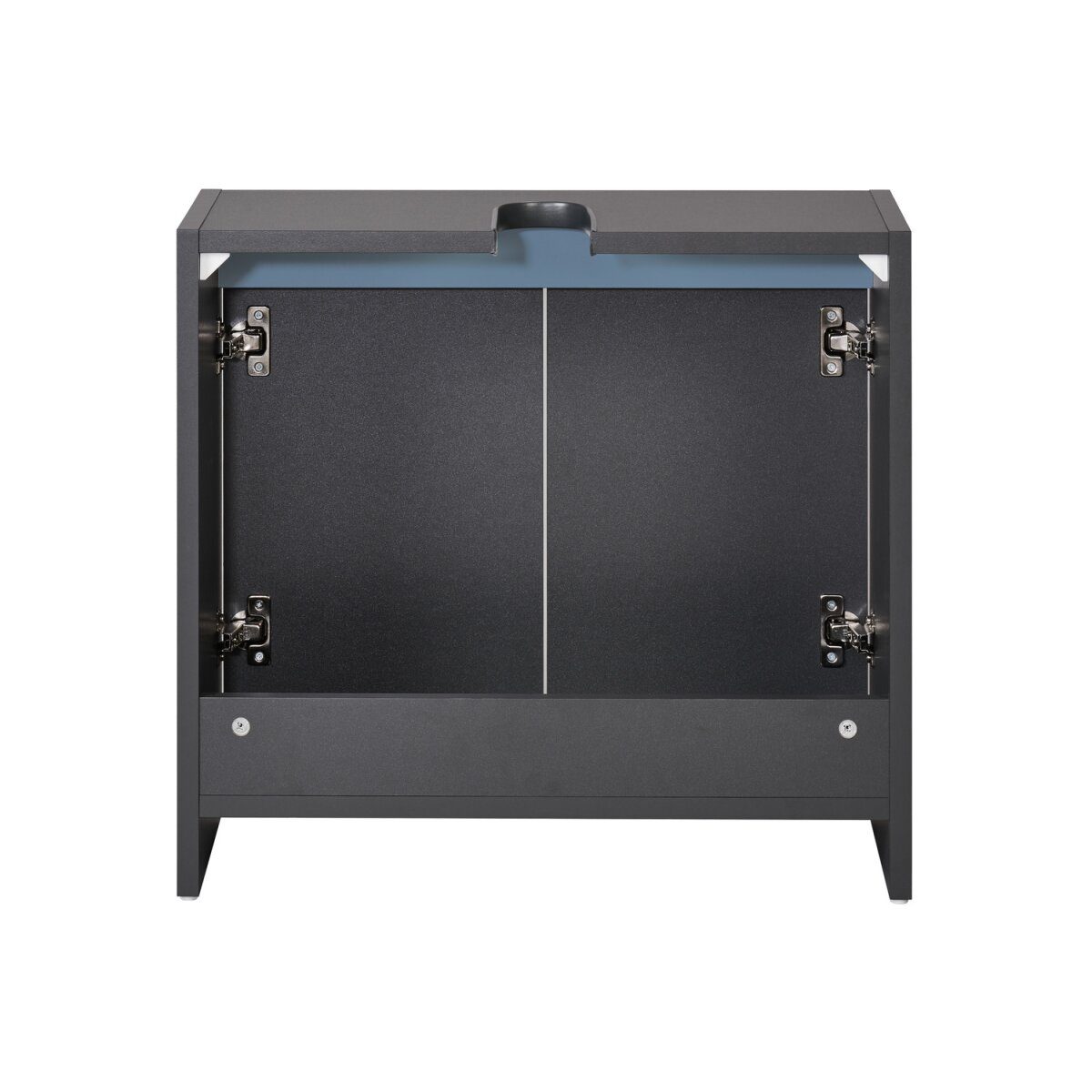 LIVARNO home “Oslo” washbasin cabinet with 2 doors, anthracite