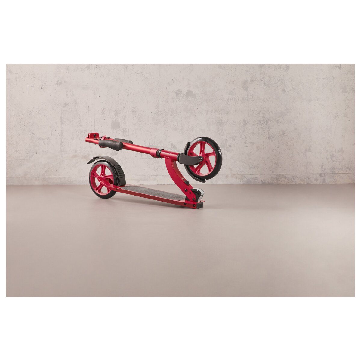 CRIVIT Big Wheel-scooter met snelvouwmechanisme (rood)